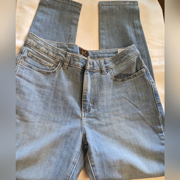 New Lee Legendary Skinny 38x30 Blue Denim Jeans, TC - Picture 7 of 14